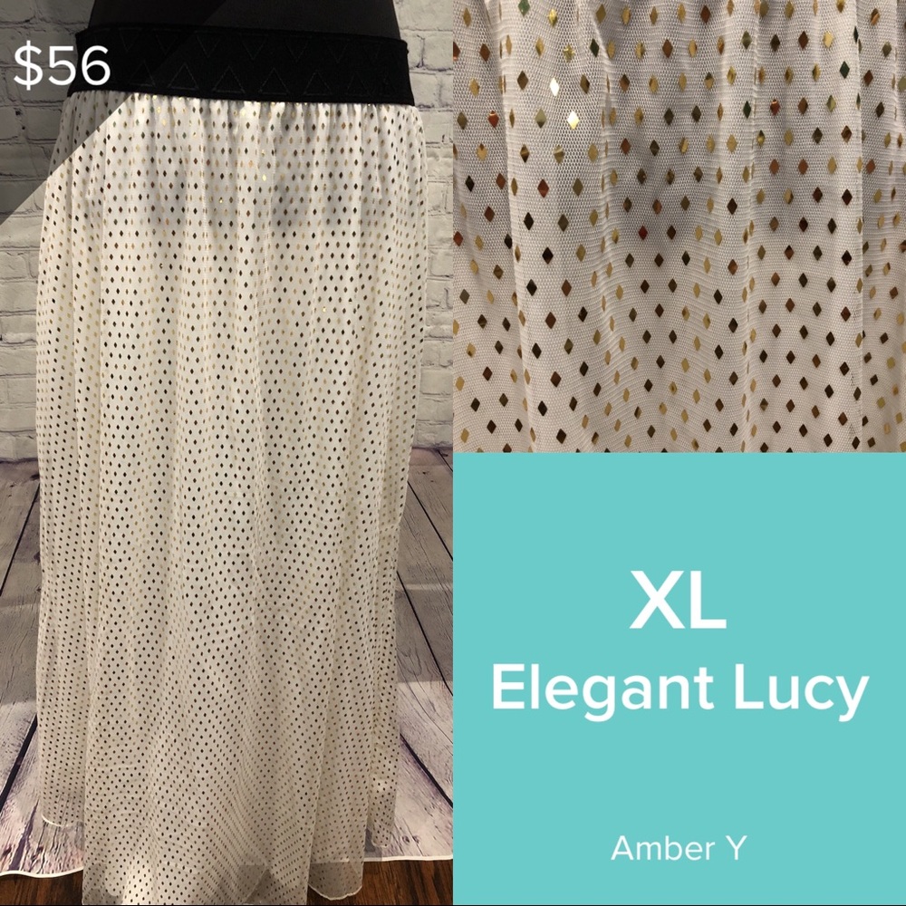 Elegant Lularoe Lucy skirt